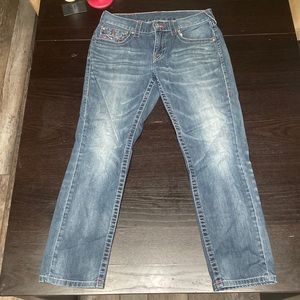 True Religion Medium Wash Skinny Jeans Size 31